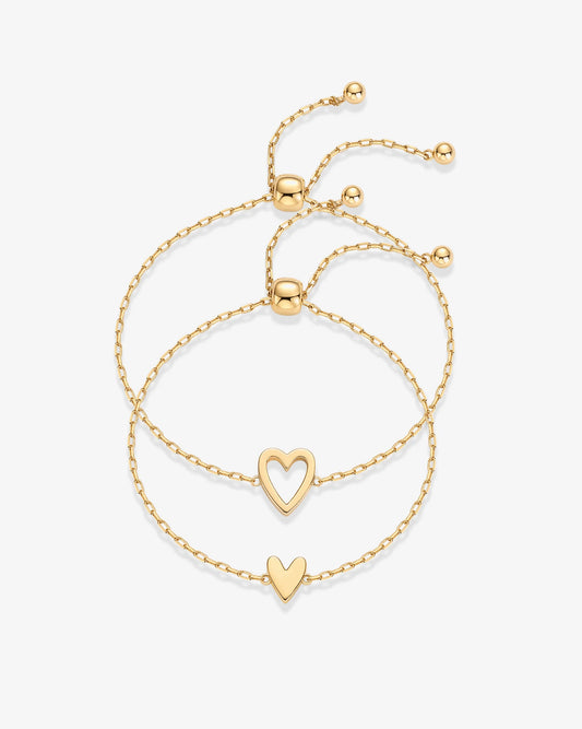 Matching Hearts Bracelet